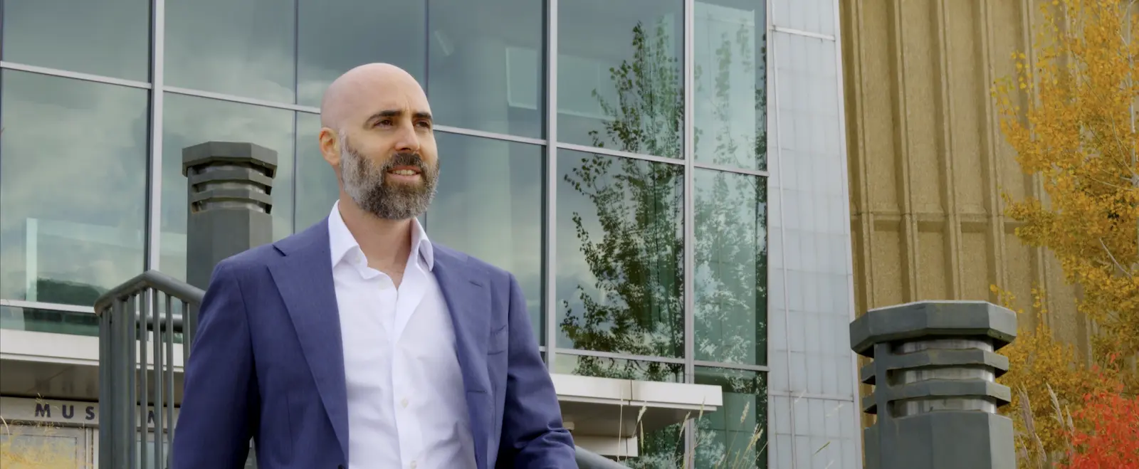 Adam Fonta, Colorado daycare injury attorney, at a Colorado park | Lionheart Injury Law