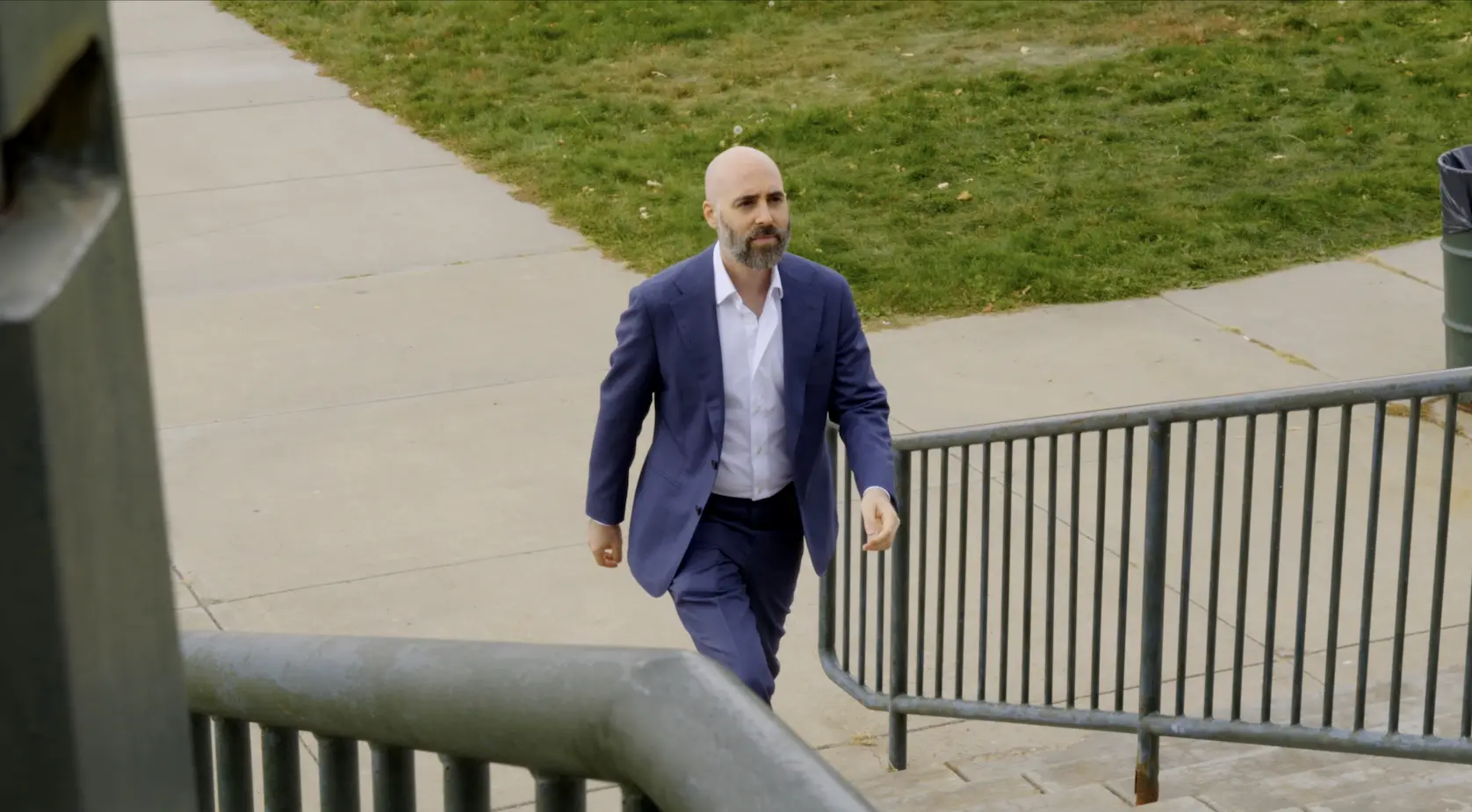 Adam Fonta, Colorado slip and fall attorney, at a Colorado park | Lionheart Injury Law
