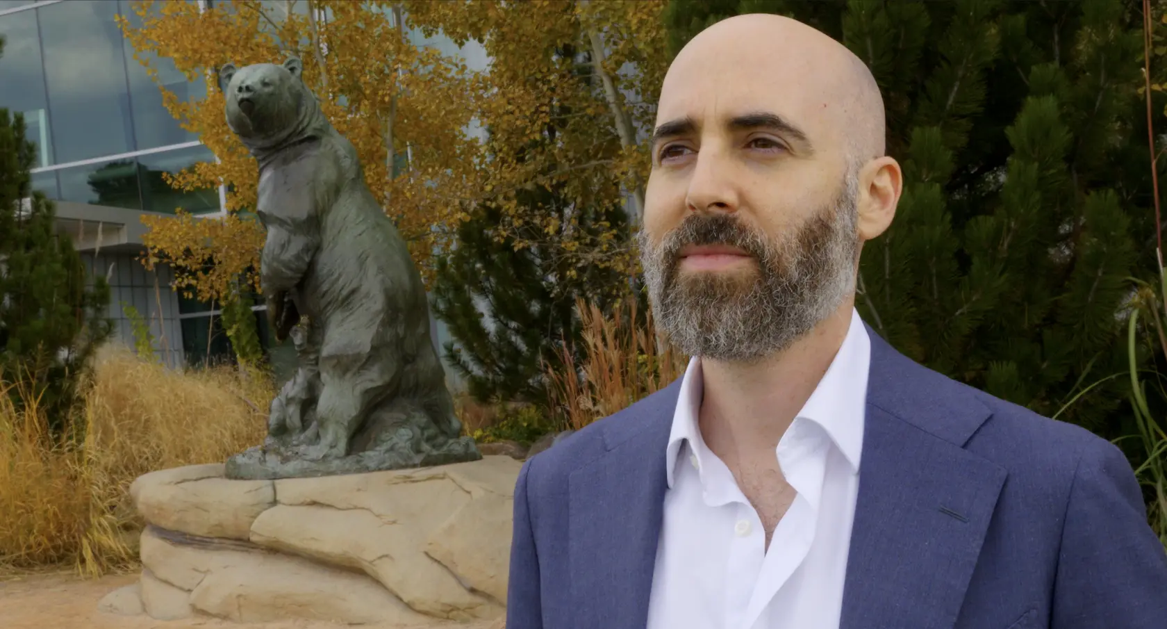 Adam Fonta, Colorado yoga injury attorney, at a Colorado park | Lionheart Injury Law