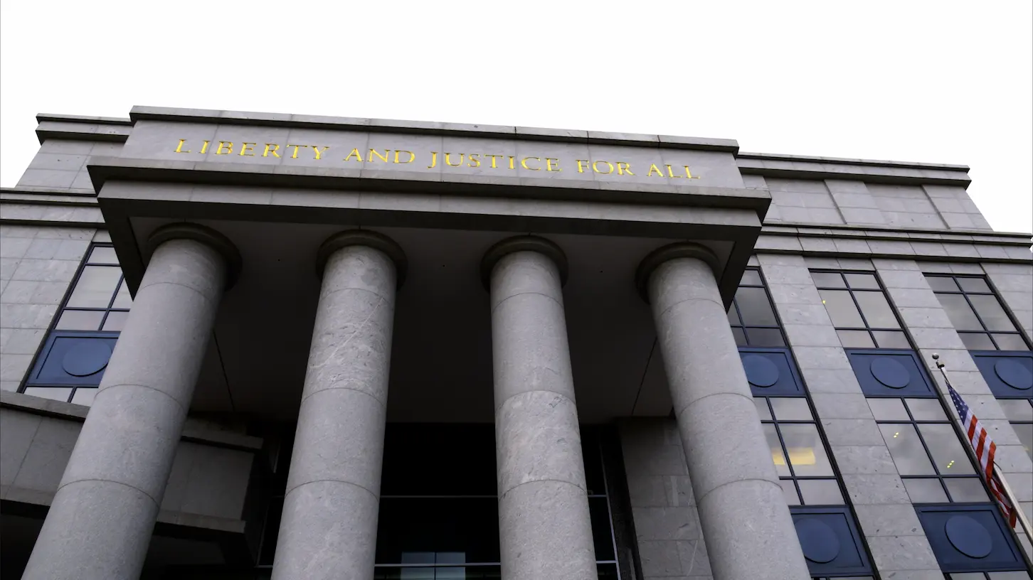 Liberty and justice for all, inscribed on the Denver courthouse | Denver wrongful death lawyer | Lionheart Injury Law
