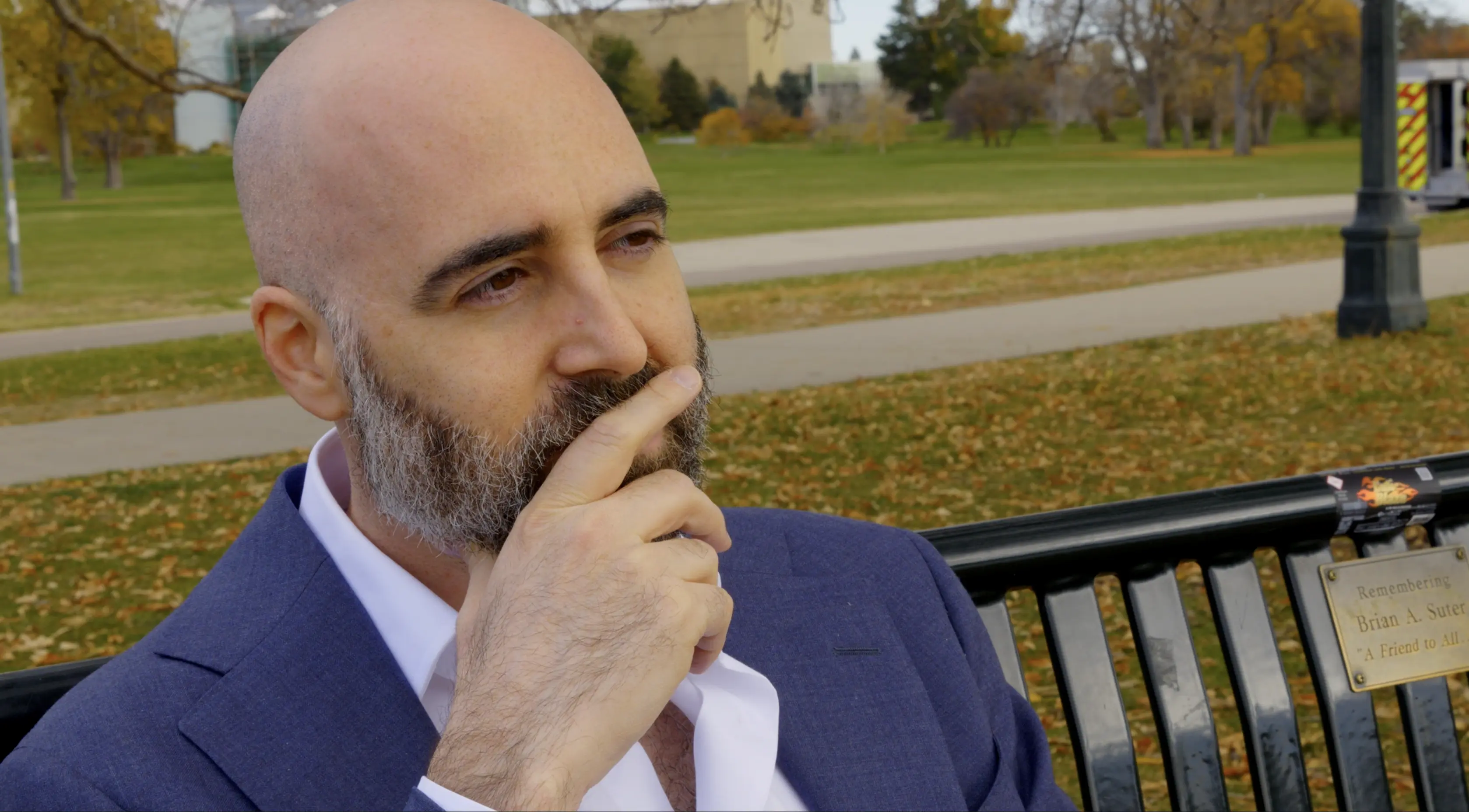 Adam Fonta, Denver dog bite lawyer, at Central Park in Denver | Lionheart Injury Law