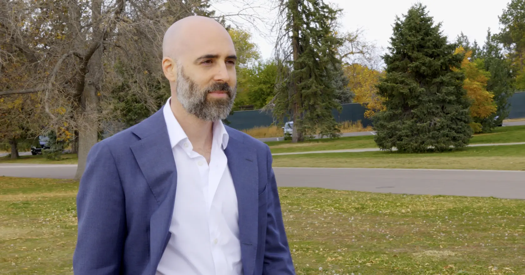 Adam Fonta, Denver pedestrian accident lawyer, at Central Park in Denver | Lionheart Injury Law